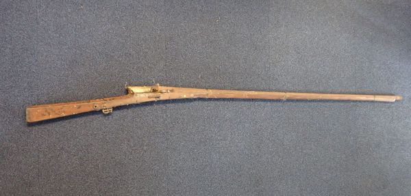 A MATCHLOCK JEZAIL