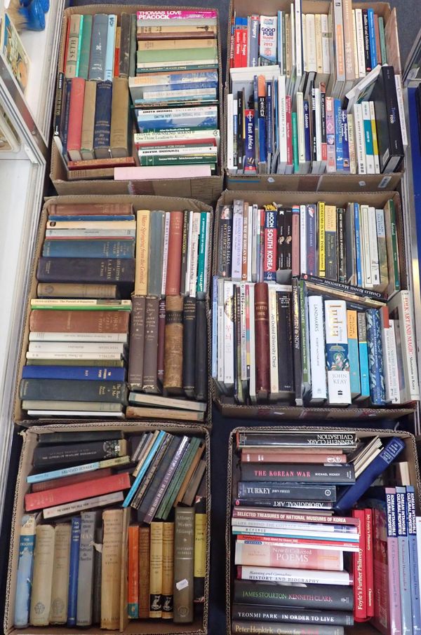 A COLLECTION OF BOOKS