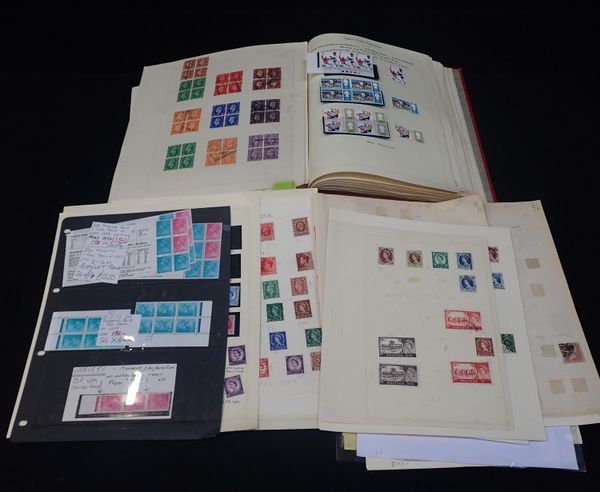 A COLLECTION OF GREAT BRITAIN STAMPS