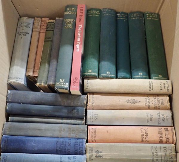 A COLLECTION OF BOOKS BY JOHN BUCHAN AND DORNFORD YATES