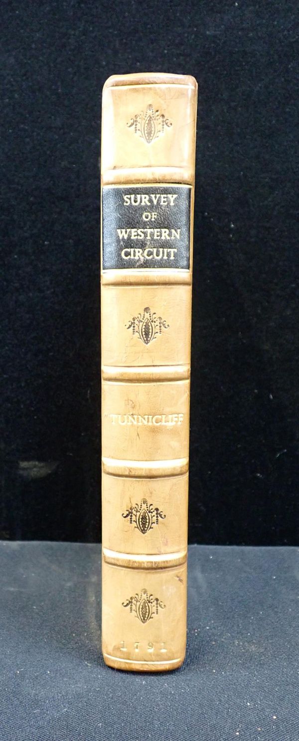 W TUNNICLIFF. SURVEY OF THE WESTERN  CIRCUIT