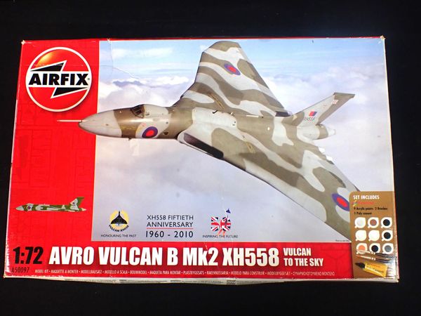 AN UNBUILT AIRFIX MODEL - ‘AVRO VULCAN B MK2 XH558’