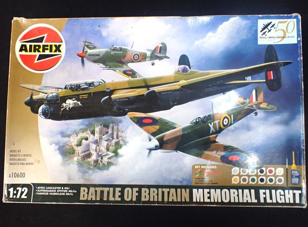 AN UNBUILT AIRFIX MODEL - ‘BATTLE OF BRITAIN MEMORIAL FLIGHT’