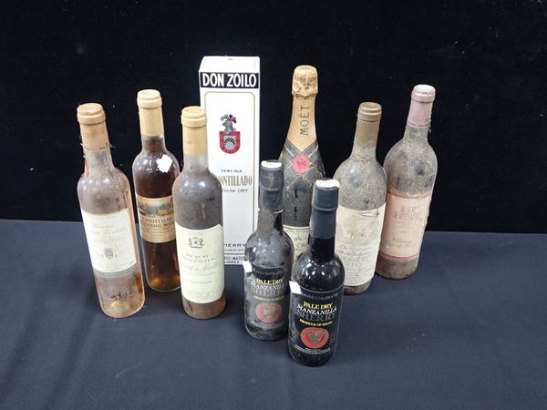 A COLLECTION OF DESSERT AND FORTIFIED WINES