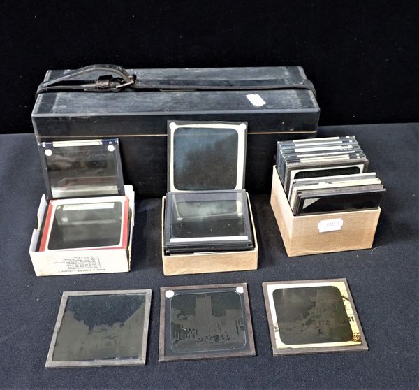 DORSET, DEVON AND CORNWALL: A QUANTITY OF LANTERN SLIDES