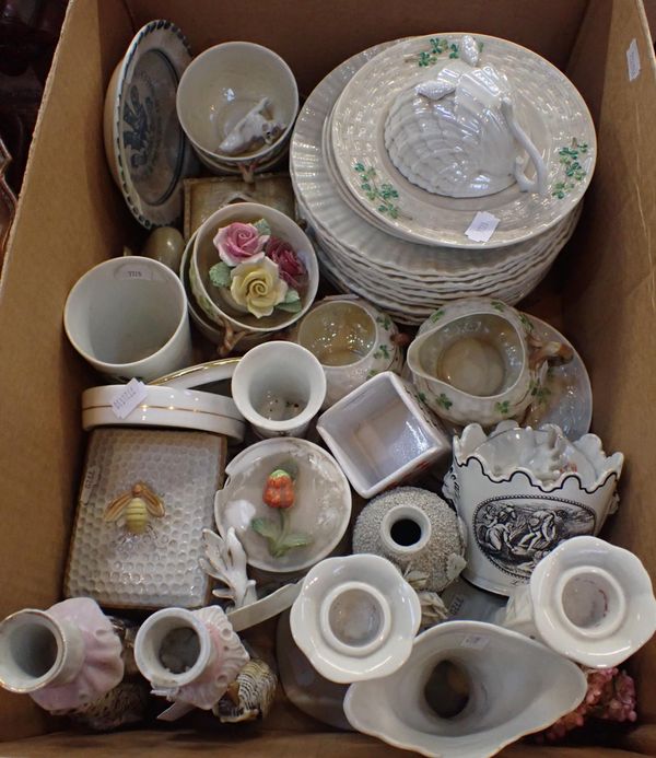 A COLLECTION OF BELLEEK