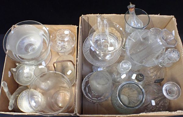 A COLLECTION OF DOMESTIC GLASS