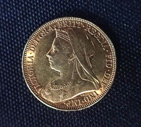 VICTORIA GOLD SOVEREIGN, 1898