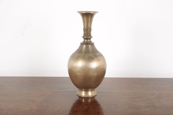 A SOUTH EAST ASIAN BRONZE VASE