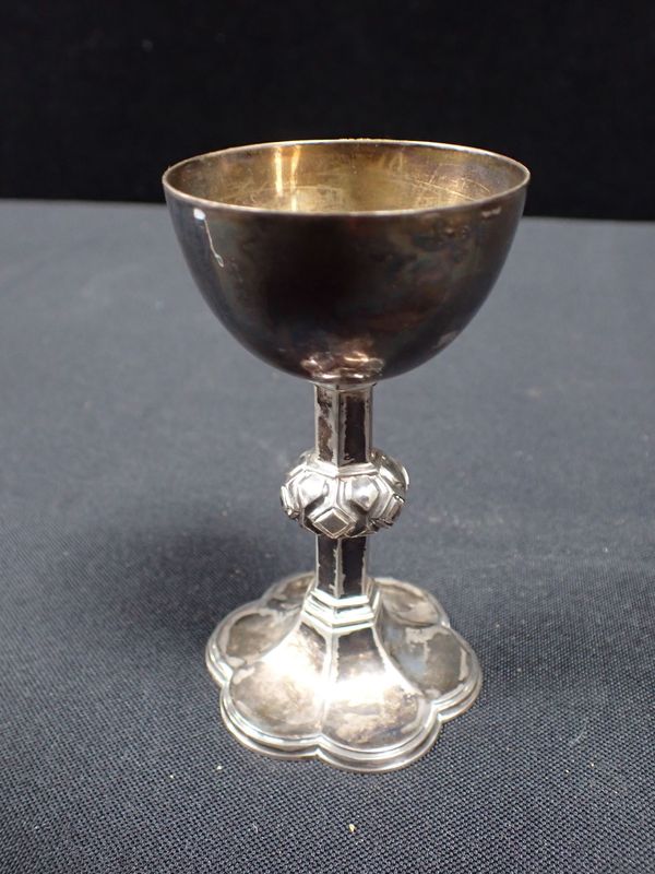 19TH CENTURY TRAVELLING SILVER CHALICE