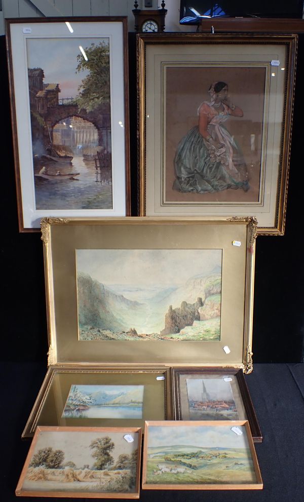 A COLLECTION OF VICTORIAN AND LATER WATERCOLOURS