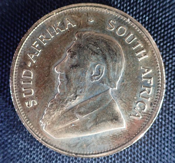 A 1980 SOUTH AFRICAN GOLD KRUGGERAND