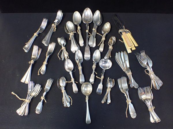 A QUANTITY OF SILVER-PLATED WARE