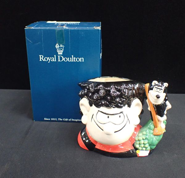 A ROYAL DOULTON 'DENNIS AND GNASHER' JUG