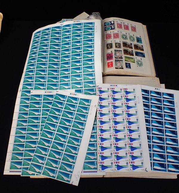 A COLLECTION OF POSTAGE STAMPS