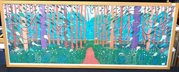 DAVID HOCKNEY, ARRIVAL OF SPRING