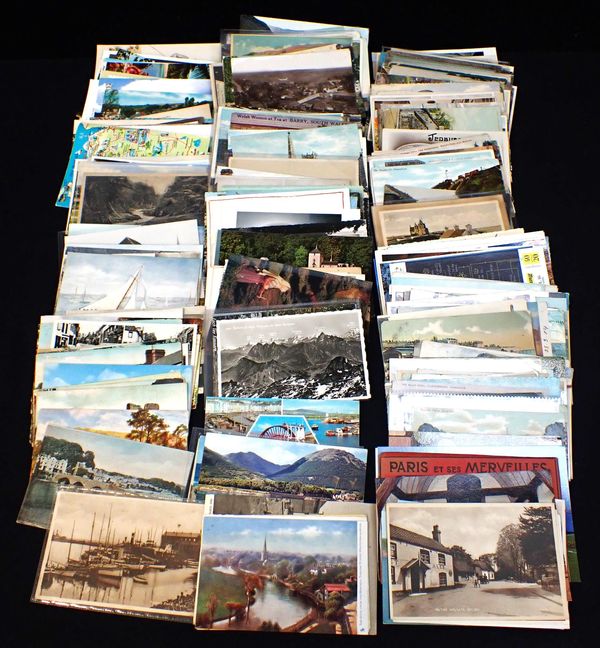 A COLLECTION OF POSTCARDS