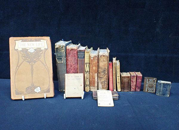 A COLLECTION OF MINIATURE AND SMALL BOOKS