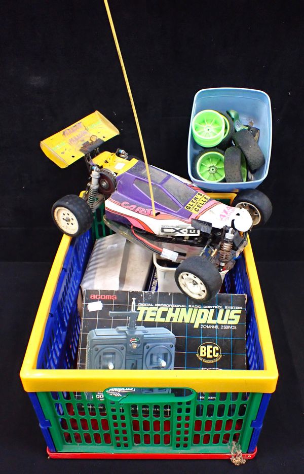 A RADIO CONTROLLED DRAG CAR