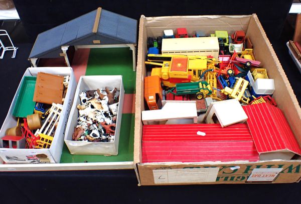 AN EXTENSIVE TOY FARM