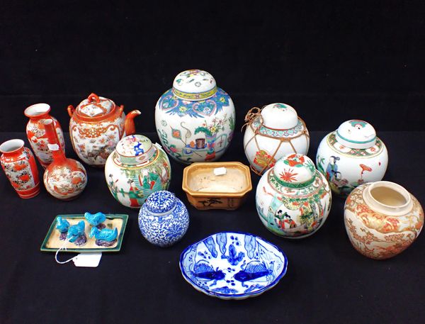 A COLLECTION OF ASIAN CERAMICS