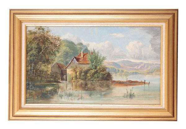 ATTRIBUTED TO W.B HOLE (1846-1917), Loch-side scenes