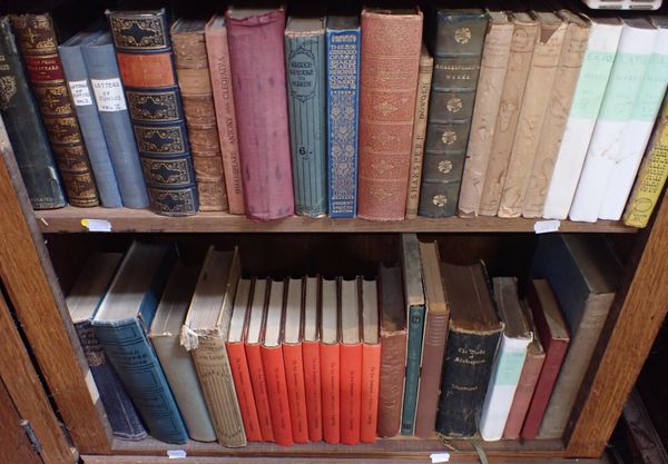 A COLLECTION OF SHAKESPEARE BOOKS