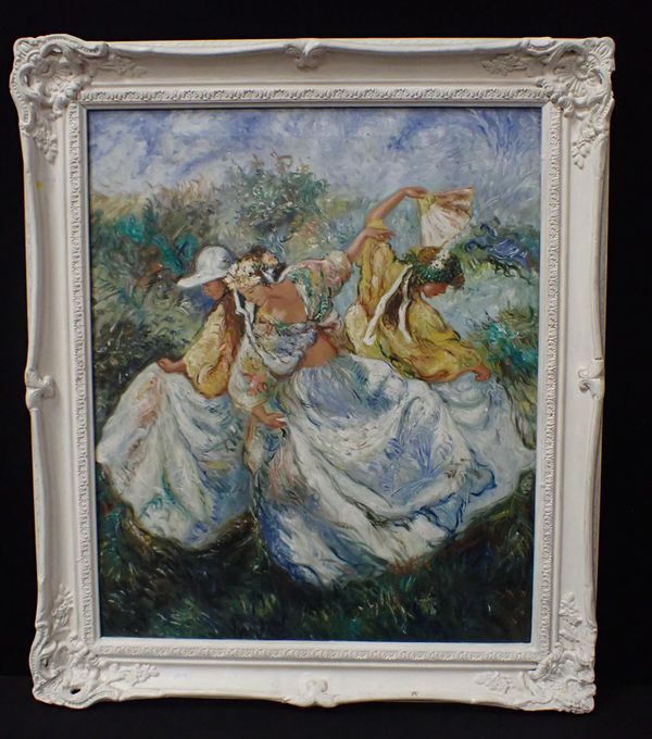 T.A.SHEVCHENKO: THREE DANCING WOMEN