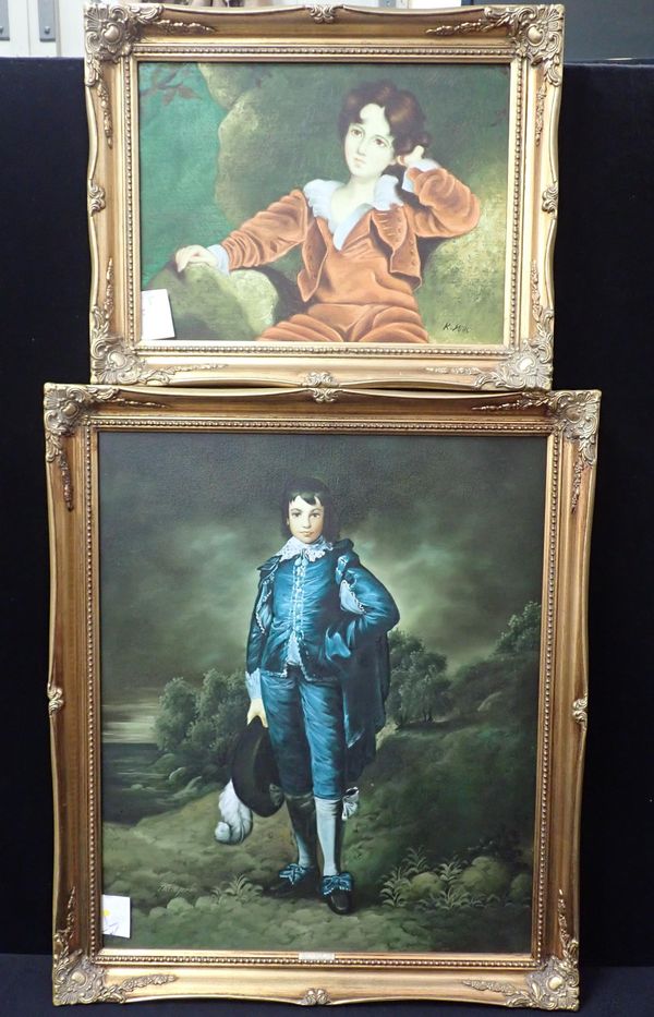 PATIERNO AFTER THOMAS GAINSBOROUGH, ‘THE BLUE BOY’