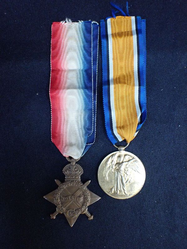 TWO GREAT WAR MEDALS