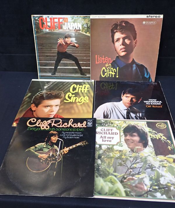 SIX CLIFF RICHARD LPs; 'CLIFF IN JAPAN'