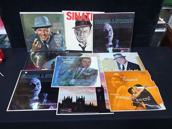 TEN FRANK SINATRA LPs 'SINATRA SWINGS'