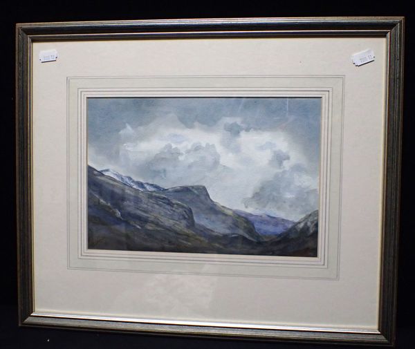 HARRY LAWSON JOHNSTON: 'WINTER CLOUDS OVER GLEN COE'