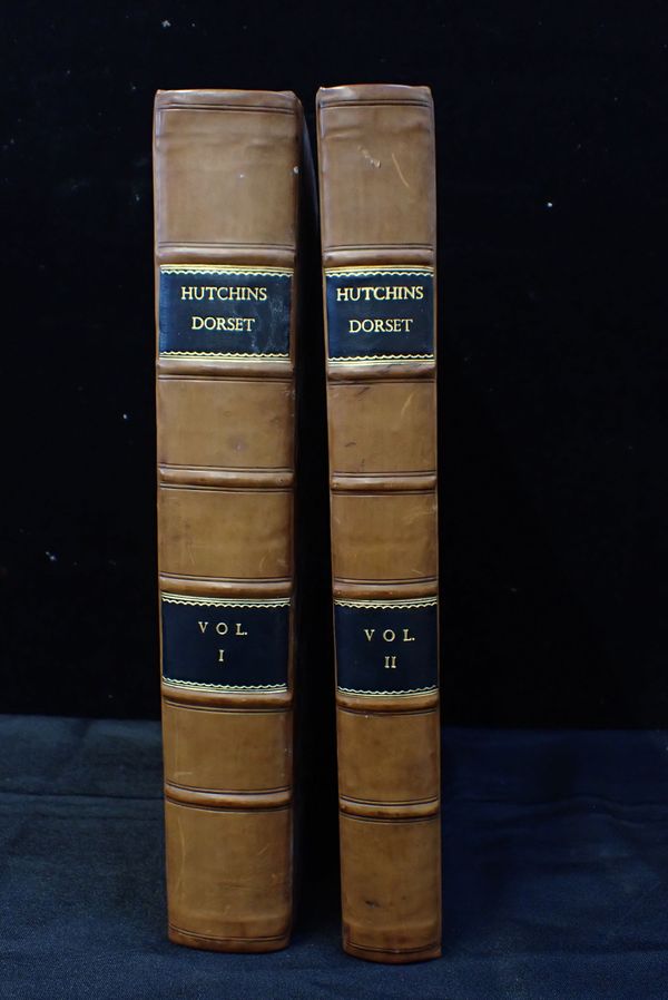 HUTCHINS, JOHN: 'THE HISTORY AND ANTIQUITIES OF THE COUNTY OF DORSET'