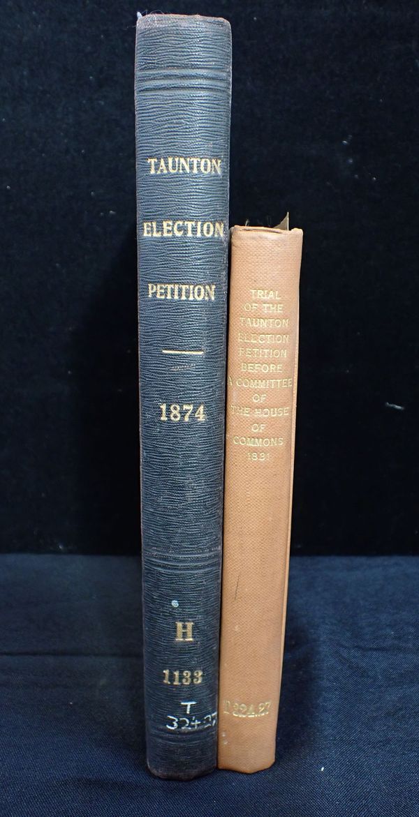 THE 1874 TAUNTON ELECTION PETITION