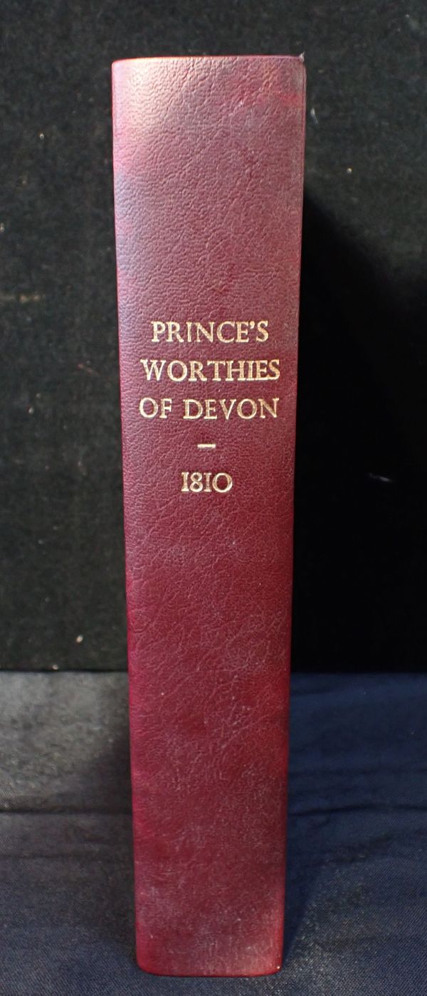 PRICE, JOHN: 'THE WORTHIES OF DEVON'