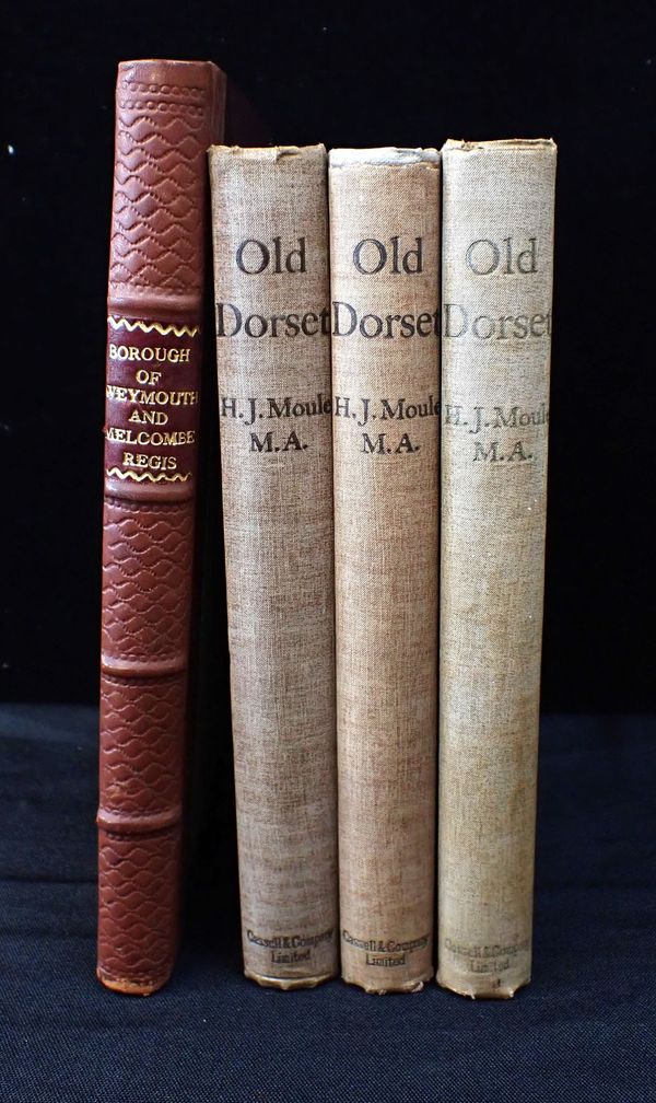 MOULE, H.J.: 'THE DESCRIPTORS CATALOGUE OF THE CHARTER MINUTE BOOKS AND OTHER DOCUMENTS OF THE BOROUGH OF WEYMOUTH AND MELCOMBE REGIS'