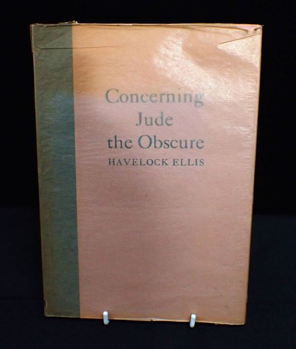 ELLIS, H. HAVELOCK, ‘CONCERNING JUDE THE OBSCURE’