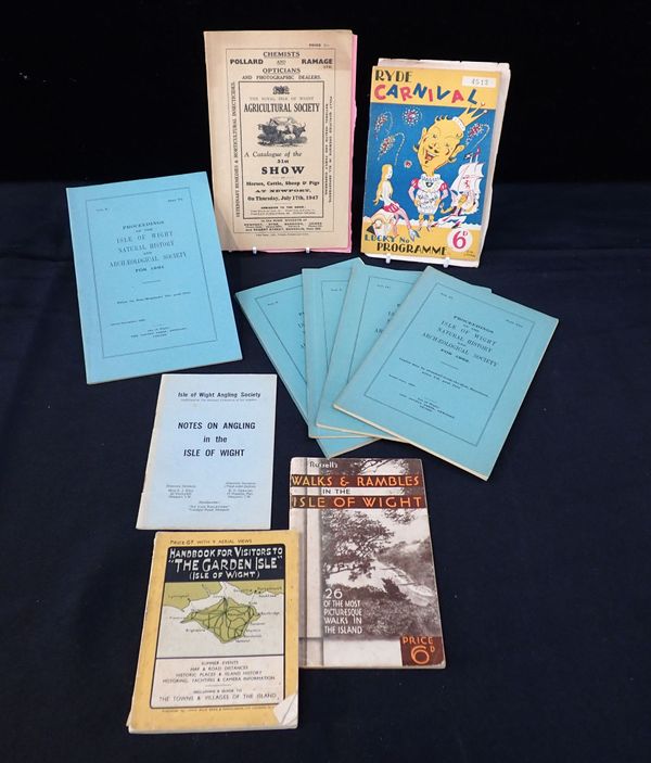 ‘RYDE CARNIVAL 1951 LUCKY PROGRAMME’