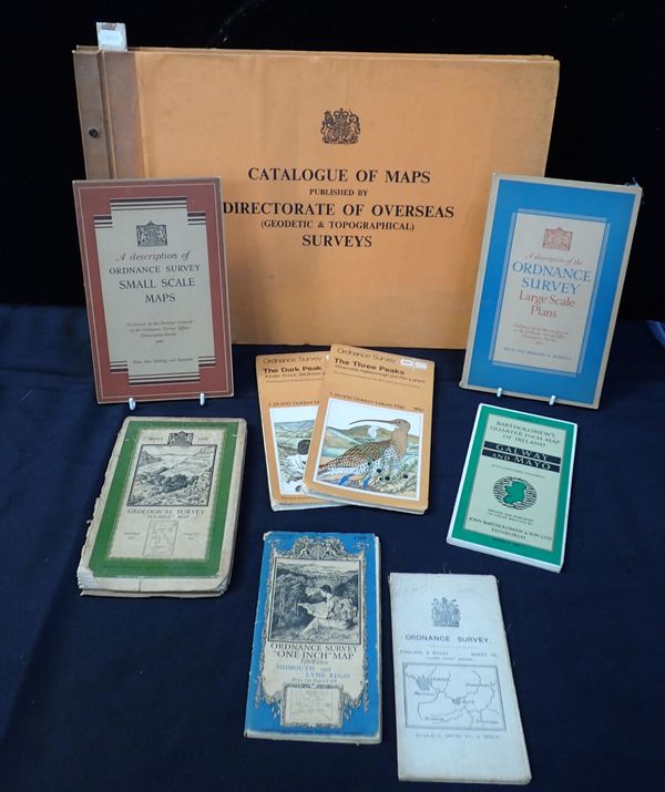 ‘CATALOGUE OF MAPS PUBLISHED BY THE DIRECTORATE OF OVERSEAS SURVEYS’