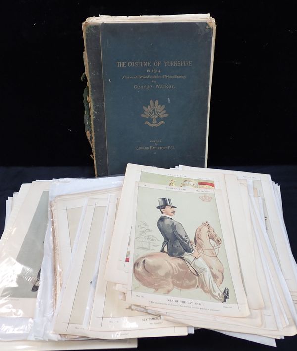 A QUANTITY OF VANITY FAIR AND SPY PRINTS