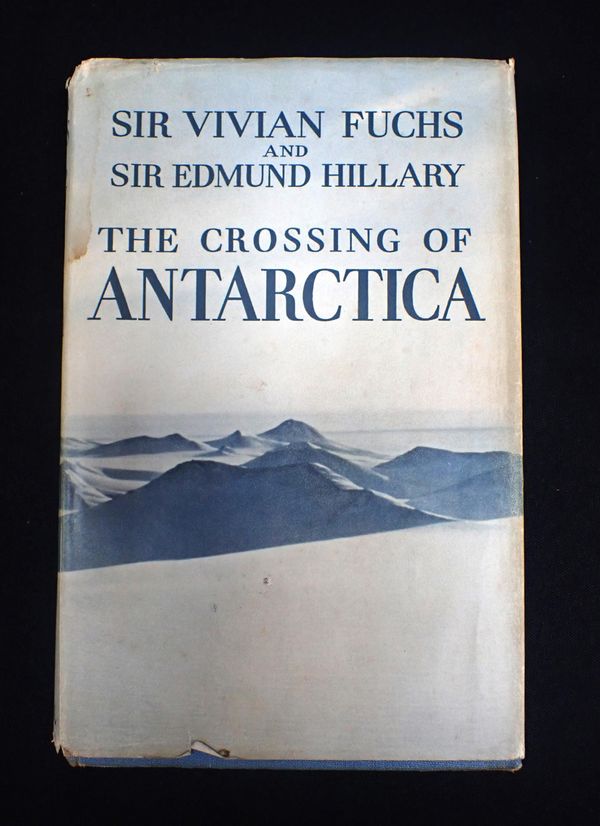 SIR VIVIAN FUCHS (SIGNED) and SIR EDMUND HILLARY