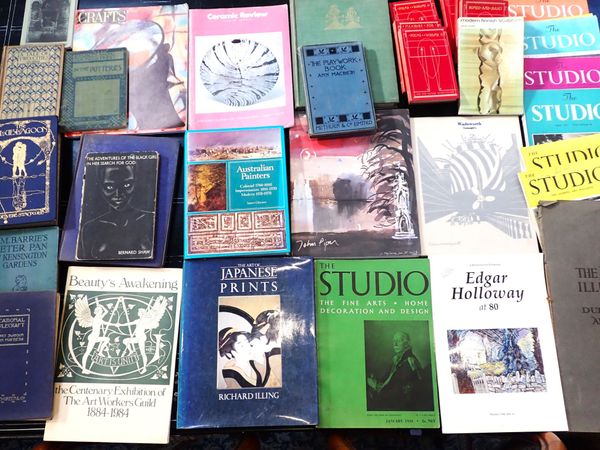 A COLLECTION OF ART BOOKS, PERIODICALS