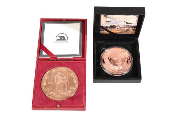 CANADIAN HERITAGE MINT 2017 QUEEN ELIZABETH II BRONZE MEDAL