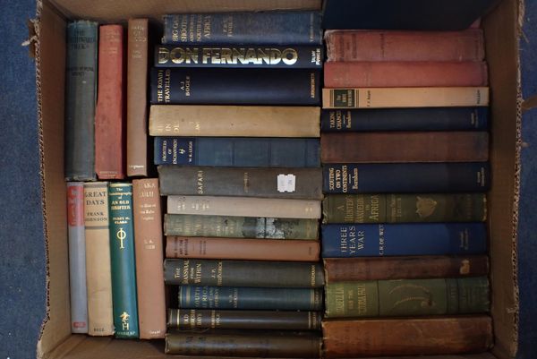 A QUANTITY OF AFRICA AND RHODESIA RELATED BOOKS