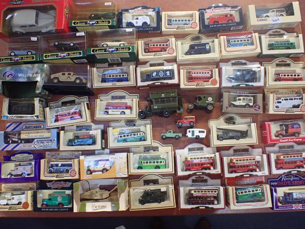 A COLLECTION OF LLEDO 'DAYS GONE' DIECAST VEHICLES