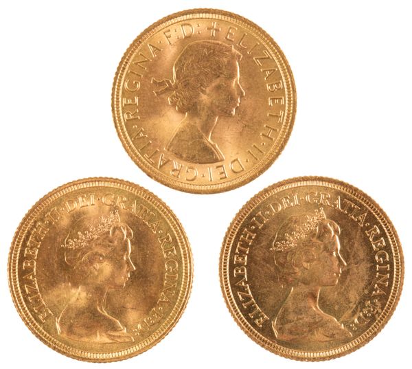 A 1964 QUEEN ELIZABETH II GOLD SOVEREIGN