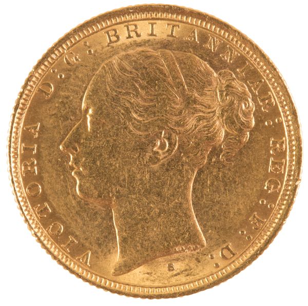 AN 1884 QUEEN VICTORIA GOLD SOVEREIGN