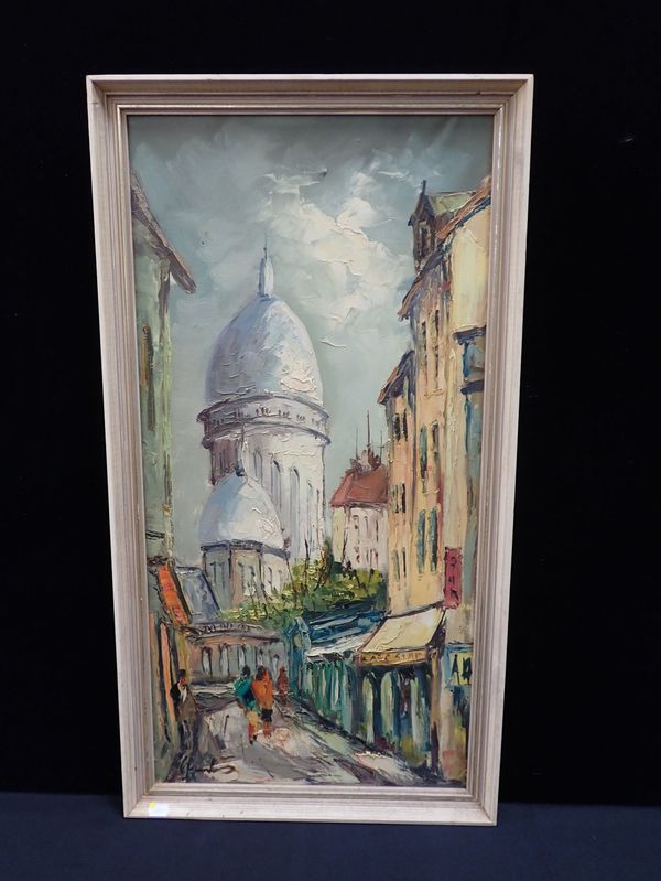 MONTMARTRE, VIEW OF SACRE COEUR