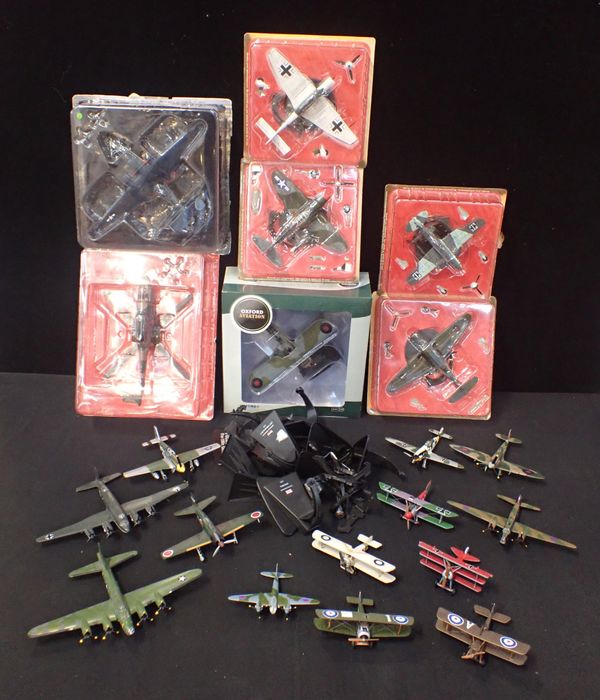 A COLLECTION OF AIRCRAFT MODELS